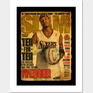 ALLEN IVERSON TEN FOR TEN Posters and Art